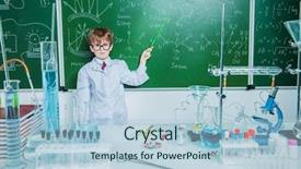  Presentation with chemistry educational - Cool new presentation with pediatric pharmacy - clever schoolboy stands backdrop and a  colored foreground