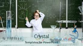  Presentation with pediatric - Cool new slide set with pediatric pharmacy - funny school boy scientist backdrop and a lemonade colored foreground