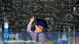  Presentation with pediatric - Beautiful theme featuring pediatric pharmacy - little boy scientist backdrop and a ocean colored foreground