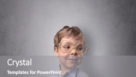  Presentation with jesus empty tomb - Amazing presentation design having pediatric psychology - adorable little boy portrait backdrop and a  colored foreground