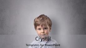  Presentation with empty - Slides featuring pediatric psychology - adorable little boy portrait background and a  colored foreground