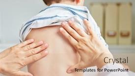  Presentation with pediatrician - Cool new slide deck with pediatrician-or-osteopath-treats backdrop and a lemonade colored foreground