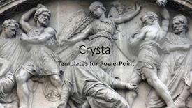  Presentation with paris - Amazing slides having pediment of the front door backdrop and a light gray colored foreground