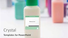  Presentation with dairy products - Slide set having pediococcus-bacteria-a-bacteria-used background and a  colored foreground