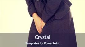  Presentation with pee - Presentation design with pee - businesswoman holding her painful crotch background and a wine colored foreground