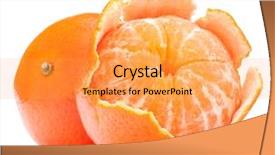  Presentation with fruit - Cool new PPT theme with park of ois da ribeira pateira de fermentelos backdrop and a gray colored foreground