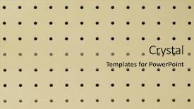  Presentation with texture - Colorful PPT layouts enhanced with peg board or ceiling board backdrop and a soft green colored foreground