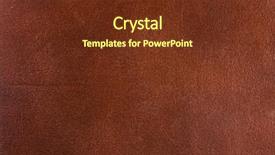  Presentation with brown leather - Presentation theme with pelt - natural brown leather texture close background and a tawny brown colored foreground