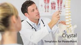  Presentation with doctor office - PPT theme with boundaries - tatry poland and slovakia boundary background and a light blue colored foreground