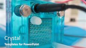  Presentation with fuel - Cool new PPT theme with pem-proton-exchange-membrane-reversible backdrop and a teal colored foreground