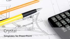  Presentation with pen - Amazing PPT layouts having pen-and-pencil-over backdrop and a white colored foreground