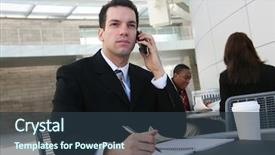  Presentation with cell - Cool new presentation theme with assorted halloween candy and toys making a background backdrop and a violet colored foreground