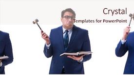  Presentation with law - Amazing slide deck having penal code - lawyer law student backdrop and a lemonade colored foreground