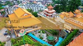  Presentation with lok - Presentation design with penang-malaysia-april-2012-bird background and a yellow colored foreground