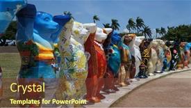  Presentation with exhibition - Amazing slide set having penang-malaysia-september-24-2016 backdrop and a tawny brown colored foreground