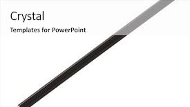  Presentation with black chalkboard vintage blackboard isolated - PPT theme consisting of pencil black - isolated on pure background and a white colored foreground