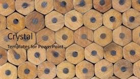  Presentation with end - PPT layouts with pencil ends background background and a coral colored foreground