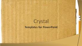  Presentation with pure white - Presentation theme with pencil isolated on pure white background background and a yellow colored foreground