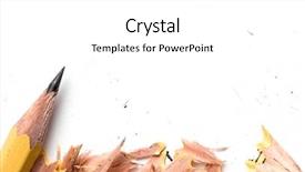  Presentation with parent teacher conference pencil crayons - Audience pleasing PPT layouts consisting of pencil backdrop and a white colored foreground