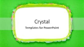  Presentation with god torn paper - Presentation theme enhanced with penetration - colorful torn paper background background and a white colored foreground