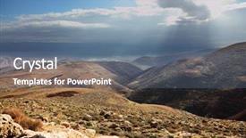  Presentation with january - Amazing presentation theme having penetration - judean desert in the winter backdrop and a ocean colored foreground