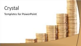  Presentation with history earth globe isolated white - PPT theme having penny stock - schedule of the coins isolated background and a white colored foreground