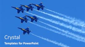  Presentation with navy blue - 