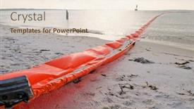  Presentation with oil spill - Cool new presentation with pensacola-may-8-sunrise-over backdrop and a lemonade colored foreground