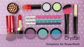  Presentation with cosmetics pharmaceuticals and biologics - Theme having close up coffee beans background and a dark gray colored foreground