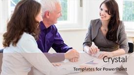  Presentation with retirement planning - Beautiful PPT layouts featuring pension plan - senior woman and man backdrop and a soft green colored foreground