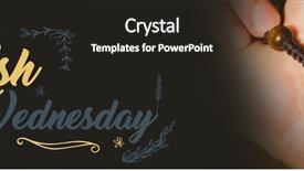  Presentation with pentecost - Presentation theme featuring pentecost - easter message against hand holding background and a dark gray colored foreground