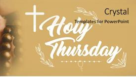  Presentation with pentecost - Cool new slide deck with pentecost - easter message against hand holding backdrop and a yellow colored foreground