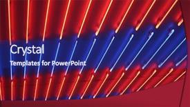  Presentation with neon - PPT theme enhanced with peonnies - neon background and a navy blue colored foreground