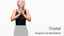  Presentation with together puzzle pieces beautiful - Theme having peopel attract god - young beautiful blonde attractive woman background and a  colored foreground