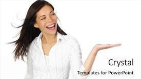  Presentation with happy birthday 70 - Amazing presentation having people advertising - very happy excited beautiful woman backdrop and a sky blue colored foreground