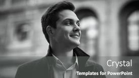  Presentation with black-people - Slide set with people-and-emotions-lifestyle background and a gray colored foreground