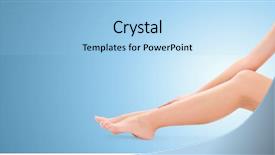  Presentation with maternal health care - Slide set consisting of people beauty health and body background and a light blue colored foreground