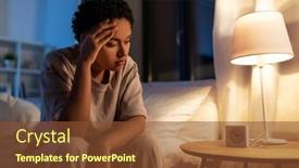  Presentation with african people - Audience pleasing presentation consisting of people-bedtime-and-rest-concept backdrop and a tawny brown colored foreground