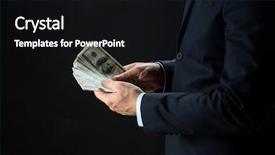  Presentation with black people - Amazing PPT layouts having people business finances and money backdrop and a  colored foreground