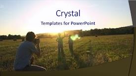  Presentation with children - Cool new slide set with people cildren - photographer taking pictures of children backdrop and a sky blue colored foreground