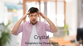  Presentation with data mining data minig concept - Amazing presentation design having people concentration and mind concept backdrop and a soft green colored foreground