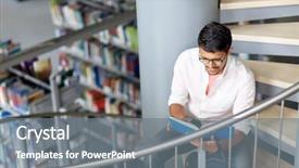  Presentation with book stairs - Audience pleasing slides consisting of people concept - happy hindu backdrop and a  colored foreground