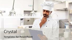  Presentation with indian restaurant - Audience pleasing theme consisting of people concept - male indian backdrop and a lemonade colored foreground