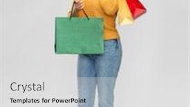  Presentation with young happy people smiling - Amazing slide set having people-concept-portrait-of-happy backdrop and a light gray colored foreground