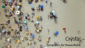  Presentation with rio 2016 - Beautiful slide deck featuring people copacabana beach rio backdrop and a light gray colored foreground