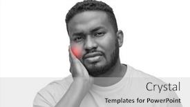  Presentation with dentistry - Colorful PPT layouts enhanced with people-dentistry-and-health-problem backdrop and a light gray colored foreground