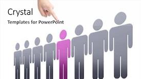  Presentation with discrimination - Slides featuring people discrimination - choosen one background and a white colored foreground