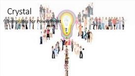  Presentation with diversity - Colorful presentation design enhanced with people diversity united company backdrop and a white colored foreground