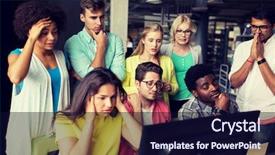  Presentation with international education - Amazing presentation theme having people education technology fail backdrop and a wine colored foreground