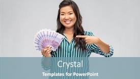  Presentation with ethnicity - Amazing presentation design having people-ethnicity-and-portrait-concept backdrop and a seafoam green colored foreground